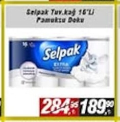 Selpak Tuv.Kağ 16'Li Pamuklu Doku