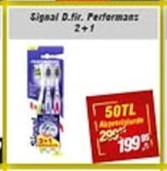Signal Diş Fırçası Performans 2+1