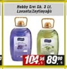 Hobby Sıvı Sabun 3 Lt.
