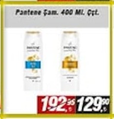 Pantene Şampuan 400 Ml Çift