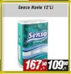 Senso Havlu 12'Li