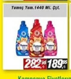 Yumoş Yum. 1440 Ml. Çzt.