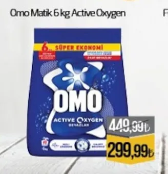 Omo Matik 6 Kg Active Oxygen