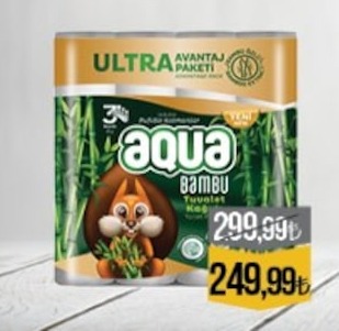 Aqua Bambu Tuvalet Kağıdı