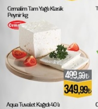 Cemalim Tam Yağlı Klasik Peynir Kg