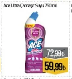Ace Ultra Çamaşır Suyu 750 Ml