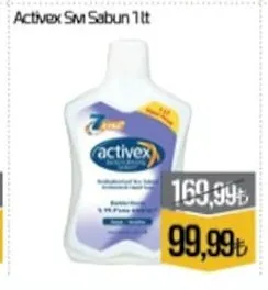 Activex Sıvı Sabun 1 Lt