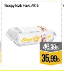 Sleepy Islak Havlu 90 Lt