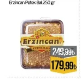Erzincan Petek Bal 250 Gr