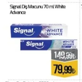 Signal Diş Macunu 70 Ml White Advance