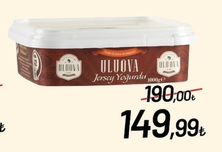 Uluova Jersey Yoğurdu 1000 G