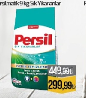 Persil Sıķ Yıkananlar 9 Kg