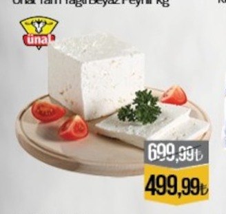 Ünal Tam Yağlı Beyaz Peynir Kg