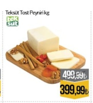 Teksüt Tost Peyniri Kg