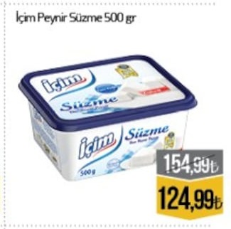 Içim Peynir Süzme 500 Gr