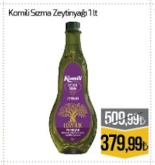 Komili Sızma Zeytinyağı 1 Lt
