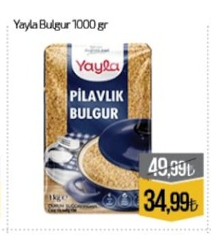 Yayala Bulgur 1000 Gr