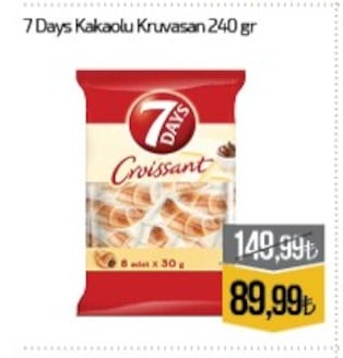 7 Days Kakaolu Kruvasan 240 Gr