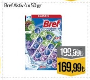 Bref Aktiv 4 X 50 Gr