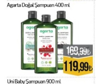Agarta Doğal Şampuan 400 Ml