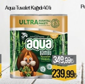 Aqua Tuvalet Kağıdı 40Lı