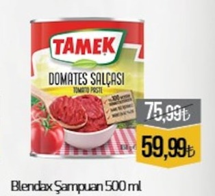 Tamek Domates Salçası