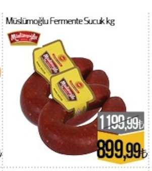 Müslümoğlu Fermente Sucuk Kg