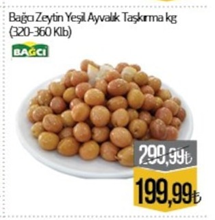 Bağcı Zeytin Yeşil Ayvalık Taşkırma Kg