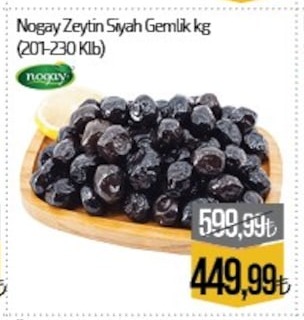 Nogay Zeytin Siyah Gemlik Kg