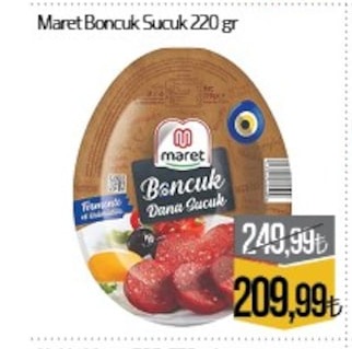 Maret Boncuk Sucuk 220Gr