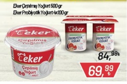 Eker Çırpılmış Yoğurt 500Gr