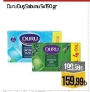 Duru Duş Sabunu 5X150 Gr