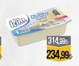 İçim Taze Kaşar Peyniri 500G