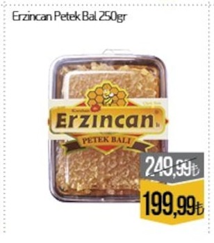 Erzincan Petek Bal 250Gr