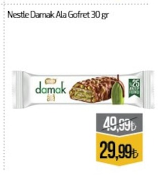 Nestle Damak Ala Gofret 30 Gr