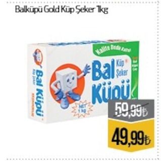 Balküpü Gold Küp Şeker 1Kg