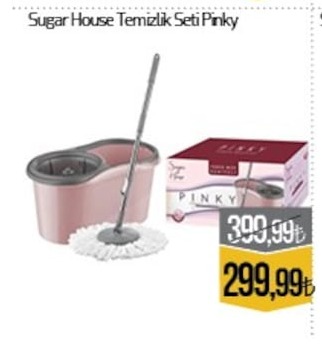 Sugar House Temizlik Seti Pinky