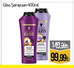 Gliss Şampuan 400Ml