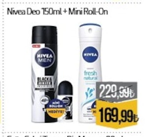 Nivea Deo 150Ml + Mini Roll-On