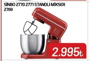 Sinbo 2770 2771 Standlı Mikser 2769