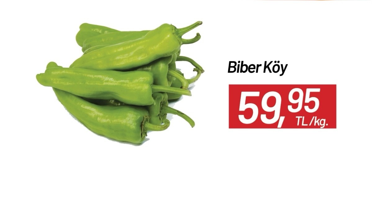 Biber Köy Yeşil Biber Kg