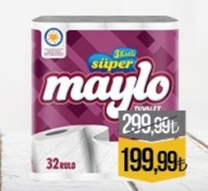 Maylo Tuvalet Kağidi 32 Rulo