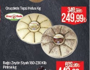 Bağcı Zeytin Siyah 180-230 Klb Pirimá Kg