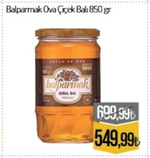 Balparmak Ova Çiçek Balı 850 Gr