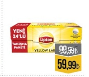 Lipton Yellow Label Siyah Çay 24'Lü Tanışma Paketi