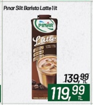 Pinar Süt Barista Latte 1Lt