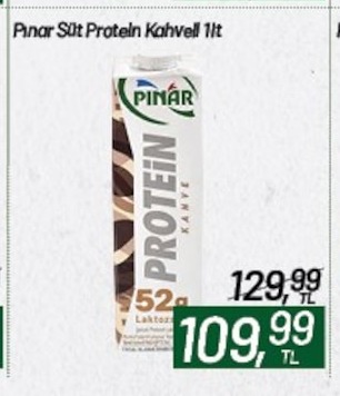 Pinar Süt Protein Kahveli 1Lt