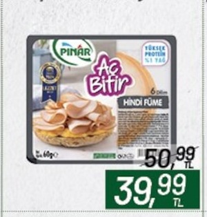 Pinar Aç Bitir Hindi Füme 60G