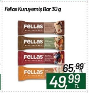 Fellas Kuruyemis Bar 30G