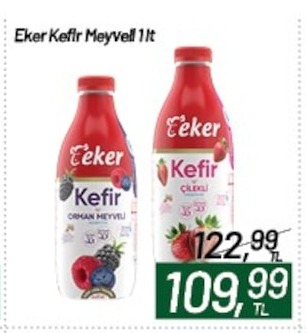 Eker Kefir Meyveli 1Lt